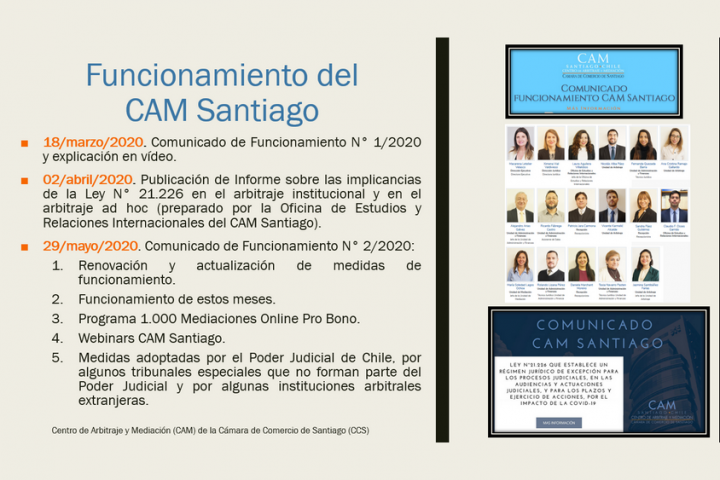 Webinar Inmunidad del Arbitraje ante la COVID-19