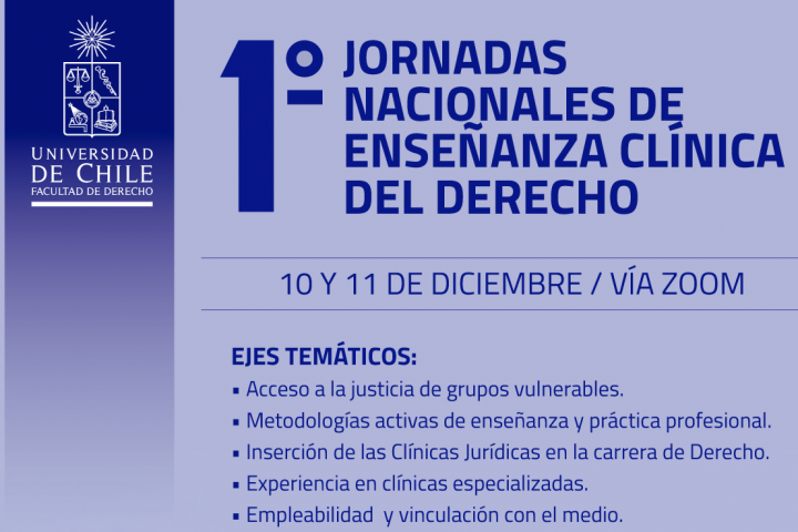 Integrantes del CAM Santiago exponen en las Primeras Jornadas Nacionales de Enseñanza Clínica del Derecho