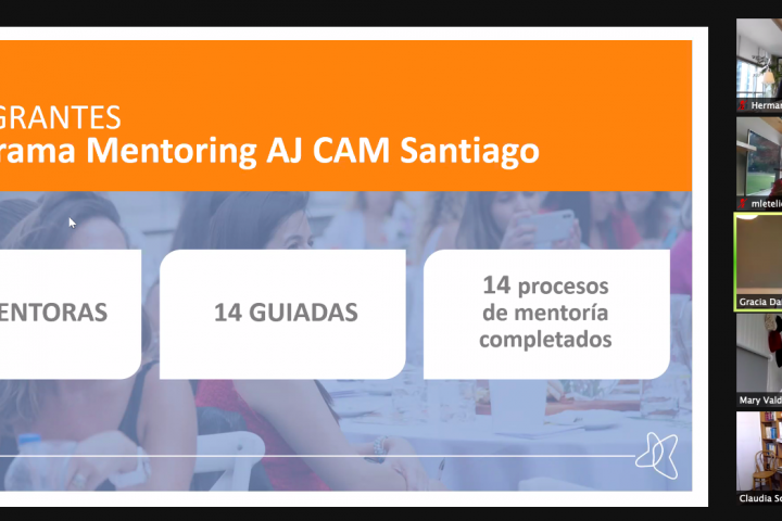 ¡Programa de Mentoring para AJ CAM Santiago finaliza con éxito!