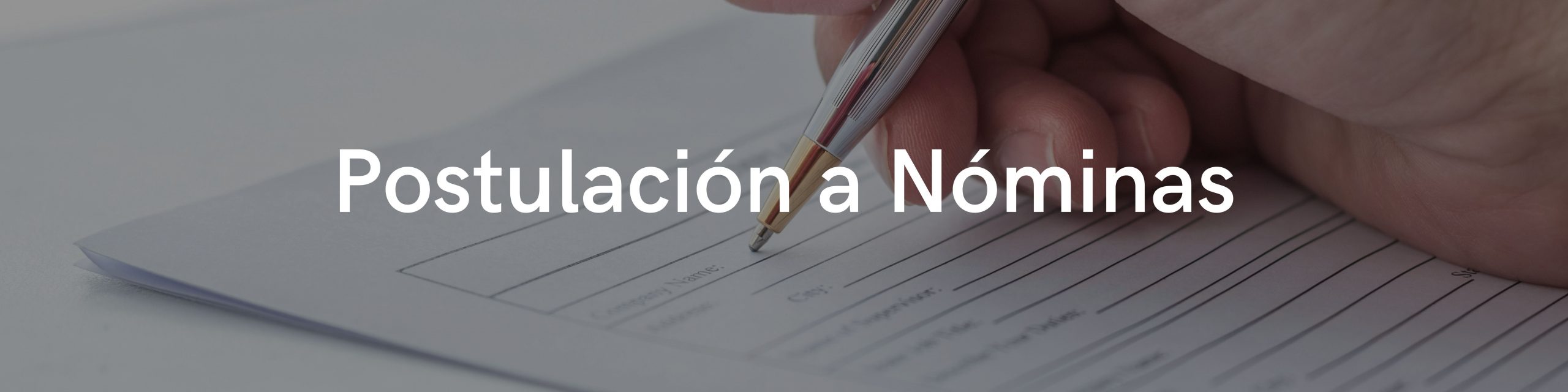Postulaciones