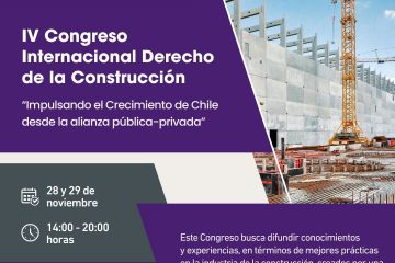 IV Congreso Internacional del Derecho de la Construcción