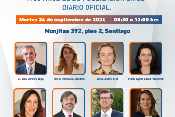 Seminario CAM Santiago: «La Ley N° 19.971 sobre Arbitraje Comercial Internacional: A 20 años de su publicación en el Diario Oficial»