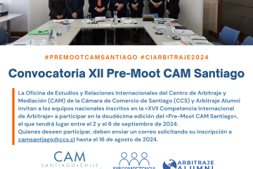 XII Pre-Moot CAM Santiago 2024