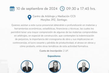 Curso FK Economics y Wagemann para Árbitros: Cuantificación de perjuicios en casos de construcción