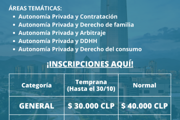 Congreso Internacional: Autonomía de la Voluntad y Derecho Privado